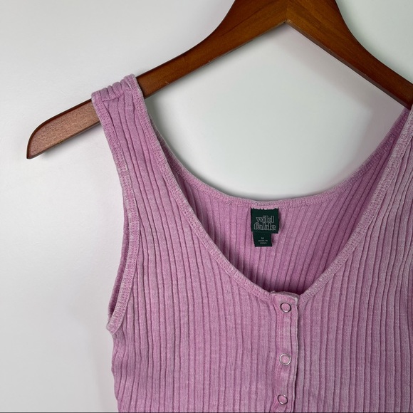 Wild Fable Ribbed Cropped Top - Picture 3 of 6